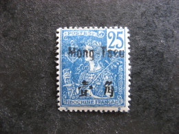 MONG-TZEU: TB N° 24, Neuf X . - Unused Stamps