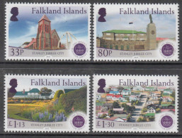 2022 Falkland Islands QEII Platinum Jubilee Stanley  Complete Set Of 4 MNH @ BELOW FACE VALUE - Islas Malvinas
