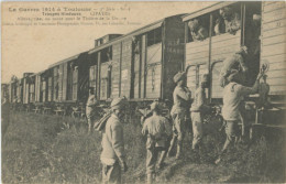 Hindu Soldiers Cipayes During WWI In France Train British Colony - Inde