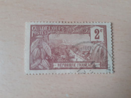 TIMBRE   GUADELOUPE       N  56      COTE  0,50   EUROS   OBLITERE - Oblitérés