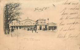 PARIS GARES GARE DE L'EST STRASBOURG CARTE PRECURSEUR - Stations, Underground