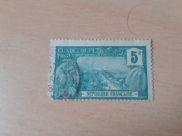 TIMBRE   GUADELOUPE       N  58      COTE  1,00   EUROS  OBLITERE - Used Stamps