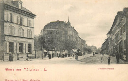 GRUSS AUS MULHAUSEN COLMARERSTRASSE - Mulhouse