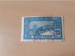 TIMBRE   GUADELOUPE       N  62     COTE  0,75   EUROS  OBLITERE - Usati