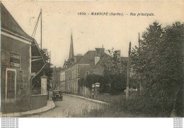 RARE MARIGNE RUE PRINCIPALE - Sonstige & Ohne Zuordnung