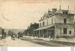 MONTBARD LA GARE DU P.L.M. - Montbard