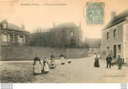 LAMNAY LA PLACE ET LE PRESBYTERE - Sonstige & Ohne Zuordnung