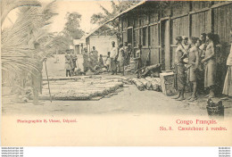 CONGO FRANCAIS CAOUTCHOUC A VENDRE EDITION VISSER - Congo Français