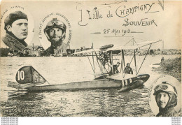 CHAMPIGNY SUR MARNE SOUVENIR DU 25 MAI 1913 AVIATEURS ANSELME ET PIGEOT - Champigny Sur Marne