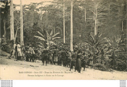 BAS CONGO COLLECTION CHARBONNEAU SERIE III DANSES INDIGENES A KUTU SUR LE LOANGO - Belgian Congo