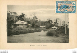 BANGUI RUE DE CUREAU EDITION AURAT - Centrafricaine (République)