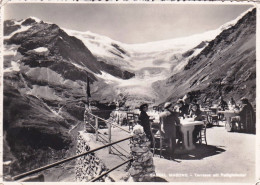 Grisons - SASSAL MASONE  - Alp Grum - Restaurant - Terrasse Mit Palügletscher - Sonstige & Ohne Zuordnung