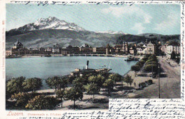 Lucerne  - LUZERN - Promenade . Pilatus - 1903 - Sonstige & Ohne Zuordnung