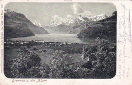 Schwyz - BRUNNEN U Die Alpen 1903 - Other & Unclassified