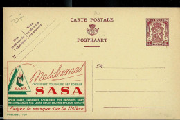 Publibel Neuve N° 707 ( Soieries SASA ) - Werbepostkarten