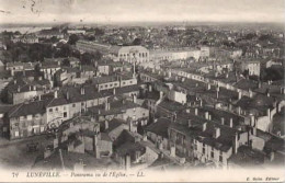 . 54 . LUNÉVILLE . Panorama Vu De L'Église . - Baccarat