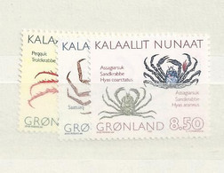 1993 MNH Greenland, Mi 231-33 Postfris** - Unused Stamps