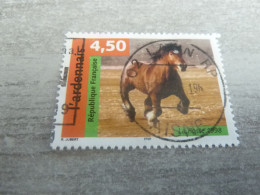 L'Ardennais - Chevaux - 4f.50. - Yt 3185 - Multicolore - Oblitéré - Année 1998 - - Paarden