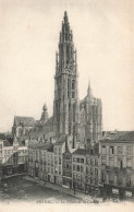 BELGIQUE - Anvers - La Flèche De Ka Cathédrale - Animé - Carte Postale Ancienne - Antwerpen