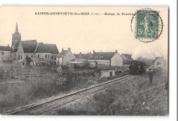 CPA 45 Sainte Geneviève Des Bois Rampe De Peteloup Et Le Train Tramway - Sonstige & Ohne Zuordnung