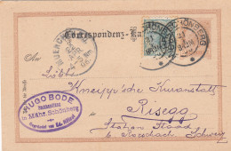 Österreich Postkarte 1896 - Brieven En Documenten