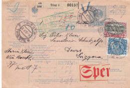 Österreich Begleitadresse 1913 - Storia Postale