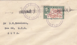 GB Colonies Fiji Islands Cover 1947 - Fidji (...-1970)