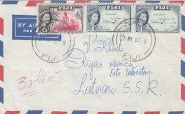 GB Colonies Fiji Islands Cover 1967 - Fidschi-Inseln (...-1970)