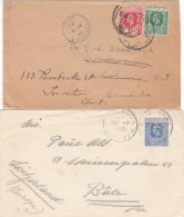 GB Colonies Fiji Islands 2 Covers 1935 - Fidji (...-1970)