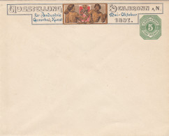 AD Württemberg Brief 1897 Austellung Heilbronn  - Altri & Non Classificati