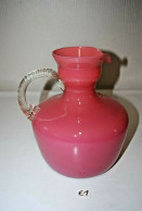 E1 Ancien Vase - Vitrine - Vase Rose - Décoration - Vasi