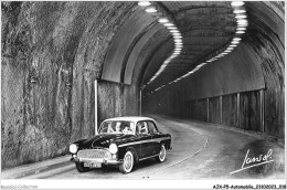 AJXP5-0488 - AUTOMOBILE ARONDE - YENNE - Le Tunnel Du Mont Du Chat - Bus & Autocars
