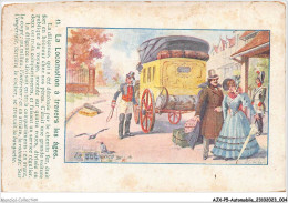 AJXP5-0481 - AUTOMOBILE - LA LOCOMOTION A TAVERS LES AGEES - Collections & Lots