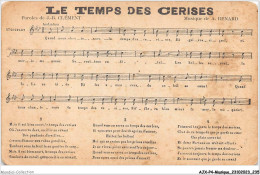 AJXP4-0457 - MUSIQUE - LE TEMPS DES CERISES - Musique Et Musiciens