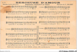 AJXP4-0451 - MUSIQUE - BERCEUSE D'AMOUR - Musique Et Musiciens