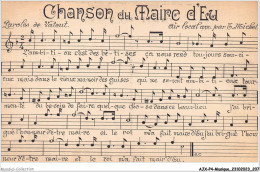 AJXP4-0443 - MUSIQUE - CHANSON DU MAIRE D'EU - Music And Musicians