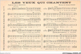 AJXP4-0435 - MUSIQUE - LES VEUX QUI CHANTENT - Musique Et Musiciens