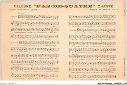 AJXP4-0407 - MUSIQUE - CELEBRE - PAS-DE-QUATRE - CHANTE - Musique Et Musiciens