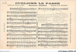AJXP4-0436 - MUSIQUE - OUBLIONS LE PASSE - Musica E Musicisti