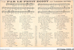 AJXP4-0402 - MUSIQUE - PAR LE PETIT DOIGT - Musique Et Musiciens