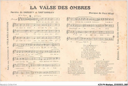 AJXP4-0384 - MUSIQUE - LA VALSE DES OMBRES - Musique Et Musiciens