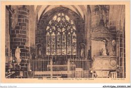 AJXP2-0142 - EGLISE - LOCRONON - Interieur De L'eglise - Le Choeur - Iglesias Y Catedrales