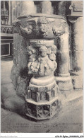 AJXP1-0039 - EGLISE - TREGUIER - Interieur De La Cathedrale - Le Vieux Benitier En Granit - Iglesias Y Catedrales