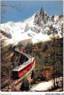 AJXP8-0885 - TRAIN - CHAMONIX-MONT-BLANC - Le Chemin De Fer De Montenvers Et L'aiguille Du DRU - Eisenbahnen