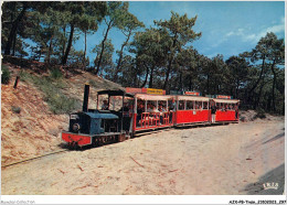 AJXP8-0880 - TRAIN - BASSIN D'ARCACHON - Le Petit Du Cap Ferret - Eisenbahnen