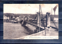 69. Neuville Sur Saone. Le Pont Vu De Villevert - Neuville Sur Saone