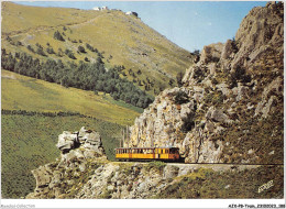 AJXP8-0826 - TRAIN - LA RHUNE - Le Train A Cremaillere Au Passage De La Breche - Eisenbahnen