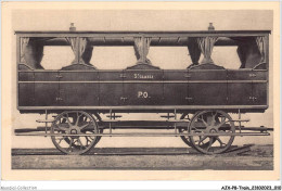 AJXP8-0737 - TRAIN - CHEMIN DE FER DE PARIS A ORLEANS - Voiture De 3e Classe Mise En Service En 1840 - Eisenbahnen