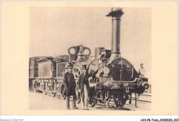 AJXP8-0738 - TRAIN - CHEMIN DE FER DE PARIS A ORLEANS - Locomotive Mise En Service Vers 1840 - Trains