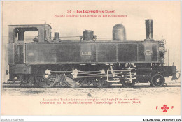AJXP8-0744 - TRAIN - LES LOCOMOTIVES - Societe Generale Des Chemins De Fer Economiques - Trains